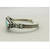 #8 turquoise, bracelet, cuff, sterling silver, signed,