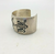 HOPI, Native American, sterling silver, overlay, turtle cuff bracelet, signed
