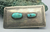 Sterling silver and turquoise buckle