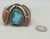 Bisbee turquoise and coral bracelet