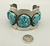 Sterling silver and Morenci turquoise  bracelet