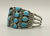 turquoise cluster bracelet