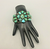 turquoise cluster bracelet
