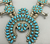 Mid-century cluster squash blossom