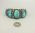 five turquoise stone turquoise bracelet
