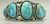 five turquoise stone turquoise bracelet