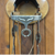 headstall, sterling silver, Ingot, leather, Naja