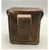United States Indian Police leather cartridge box for your belt and also 3 old buttons marked US Indian Service