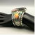 Vernon Begaye, Navajo, bracelet, sterling silver, rhodonite, spiny oyster, turquoise, modern, signed