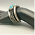 bracelet, cuff, sterling silver, turquoise