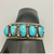 bracelet, cuff, sterling silver, turquoise