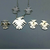 Zuni,  inlay,  thunder bird necklace set, earrings,  ring,  shell, black onyx, coral,  turquoise, Hallmarked AW, Zuni.