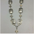 vintage,  concho belt, necklace and earring set, sterling silver, repousse