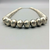 Navajo pearls, necklace, sterling silver