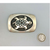 Hopi overlay belt buckle, Bernard Dawahoya, sterling silver, hallmarked