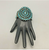 turquoise cluster bracelet, Hallmarked, arrowhead, vintage, sterling silver