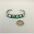 ingot, bracelet, turquoise, sterling silver, hallmarked, vintage