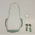 necklace, turquoise, sterling silver, Hallmarked V. Cachini, Zuni, vintage
