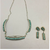 necklace, turquoise, sterling silver, Hallmarked V. Cachini, Zuni, vintage