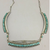 necklace, turquoise, sterling silver, Hallmarked V. Cachini, Zuni, vintage