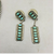 necklace, turquoise, sterling silver, Hallmarked V. Cachini, Zuni, vintage