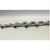 squash blossom necklace, turquoise, sterling silver, vintage, Persian Turquoise