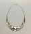Zuni inlay necklace and earring set