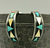Zuni inlay necklace and earring set