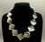 Unique sterling silver and turquoise necklace