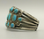 Turquoise cluster bracelet