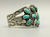 turquoise cluster bracelet