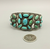 turquoise cluster bracelet