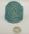 Fine turquoise cluster bracelet