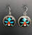 Vintage Knifewing earrings