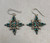 Vintage turquoise and sterling silver earrings