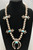 Unique naja pendant necklace