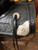Fancy Keyston Bros. Saddle With Desert Themed Carving and Silver & Gold Accents