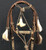 headstall, braided horsehair, Buermann bit