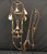 headstall, braided horsehair, Buermann bit