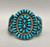 Turquoise cluster bracelet