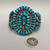 Turquoise cluster bracelet