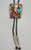 Coral and Turquoise and Claw Bolo Tie