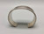 Sleek All Sterling Silver Cuff Bracelet by Thomas Curtis