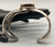 Exquisite Vintage Sterling Silver Sandcast Bracelet with Turquoise