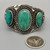 A Sweet Circa 1920s-30s Sterling Silver and Turquoise Bracelet