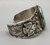 Exquisite 1930s Sterling Silver Bracelet with Thunderbirds