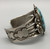 Fancy 1930s Turquoise and Sterling Silver Bracelet