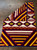 Navajo textile, hand-woven rug, Vintage