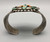 Circa 1940s Zuni Inlay Knifewing Bracelet