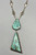 Exquisite Tom Willeto Turquoise and Sterling Silver Necklace